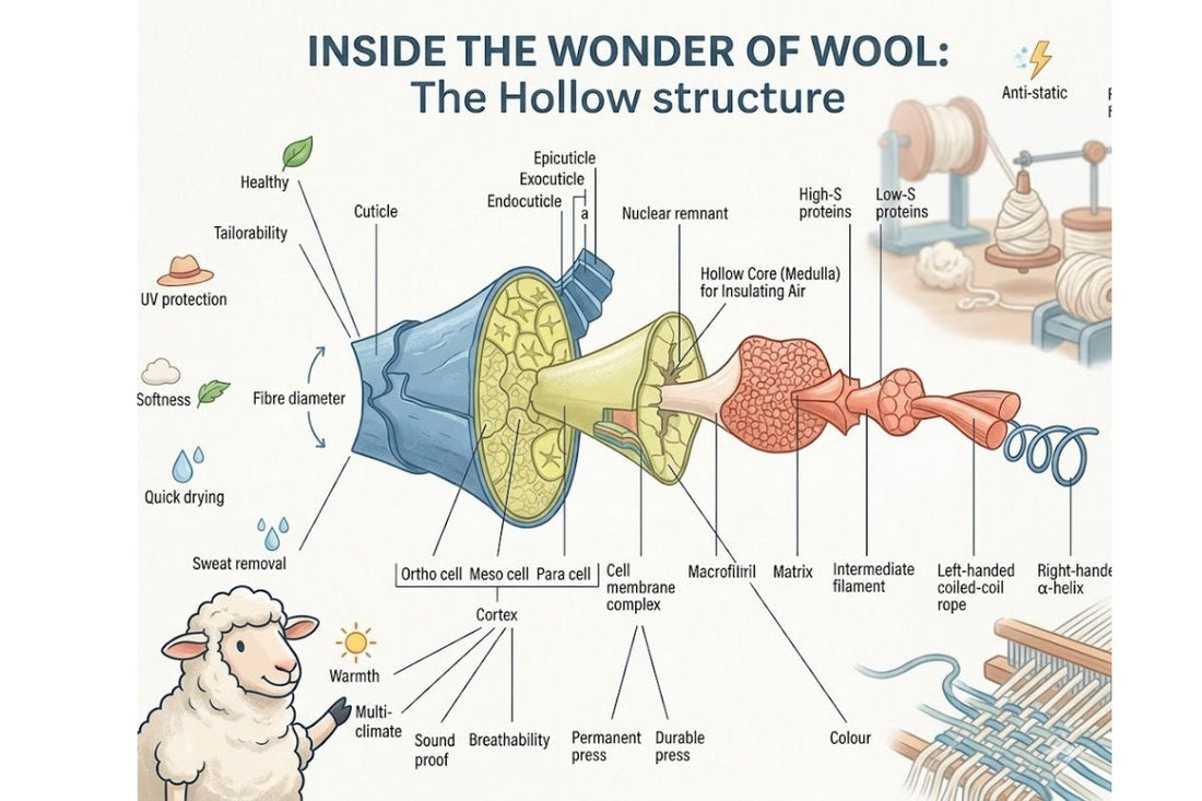 What Makes Wool Warm (And Why It Also Works in Summer)