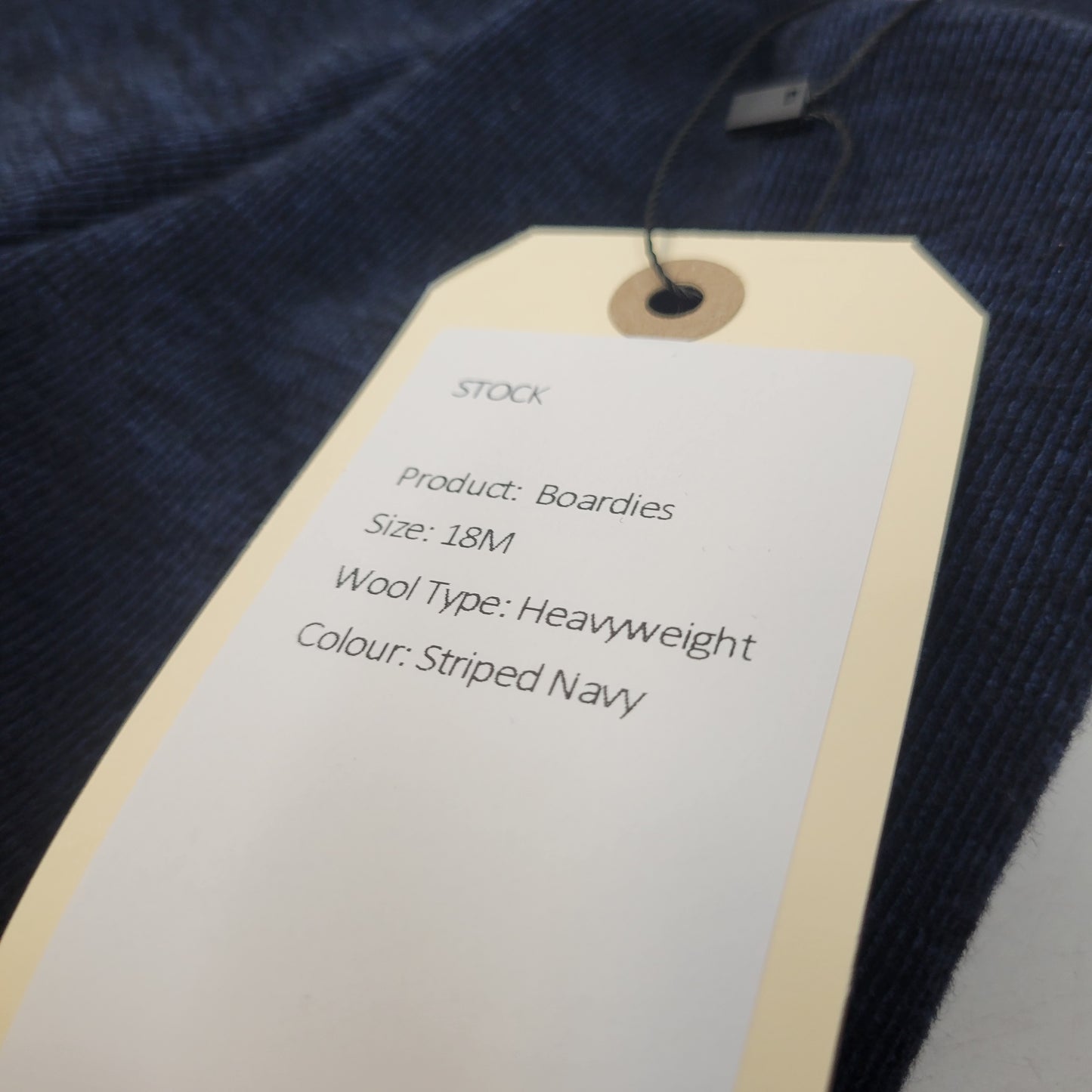 Boardies 18M Striped Navy