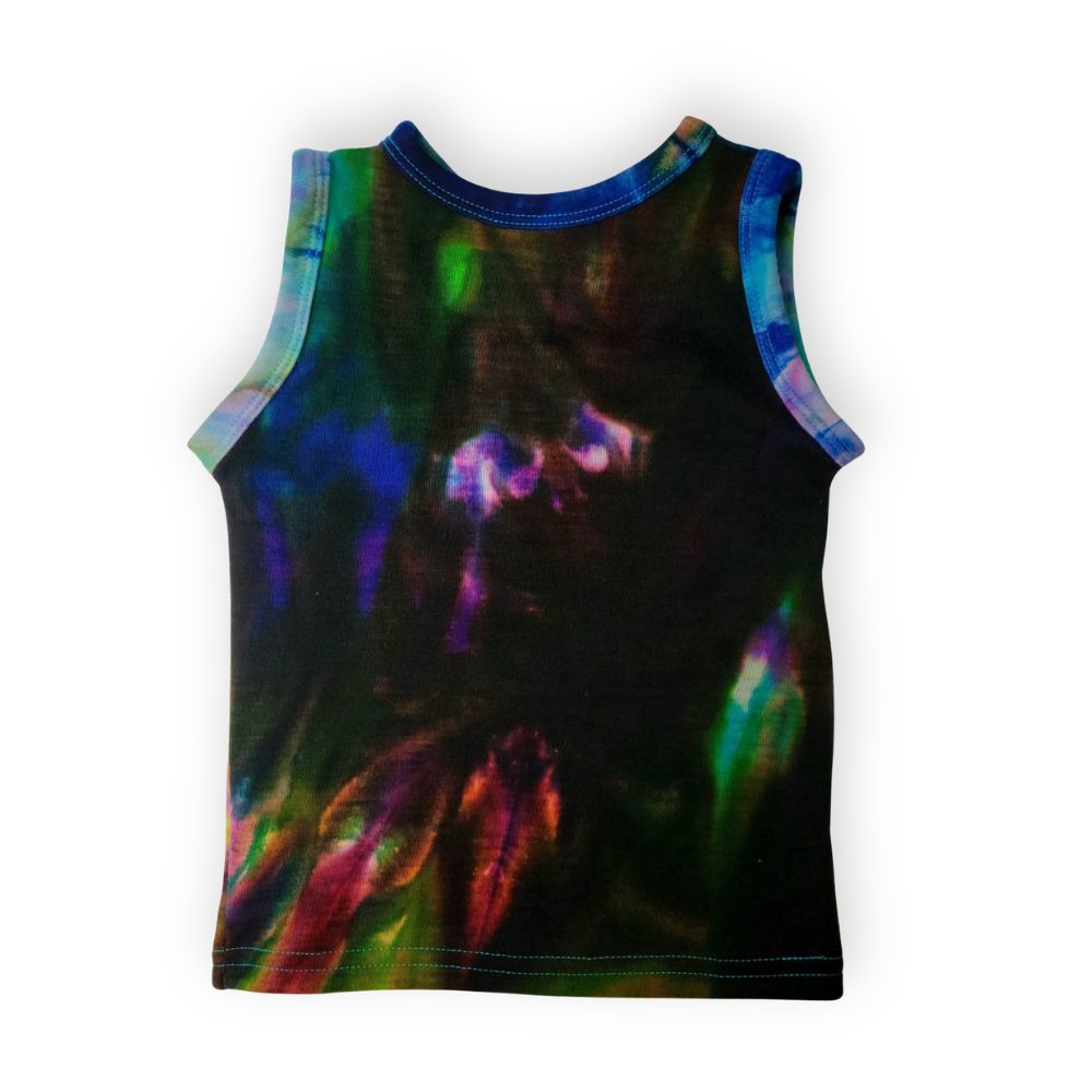 3T Hemmed Tank Dreamweight Multi Tie Dye