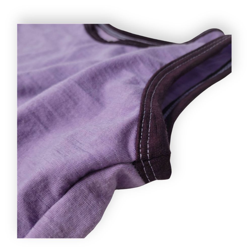 4T Hemmed Tank Jersey Purples