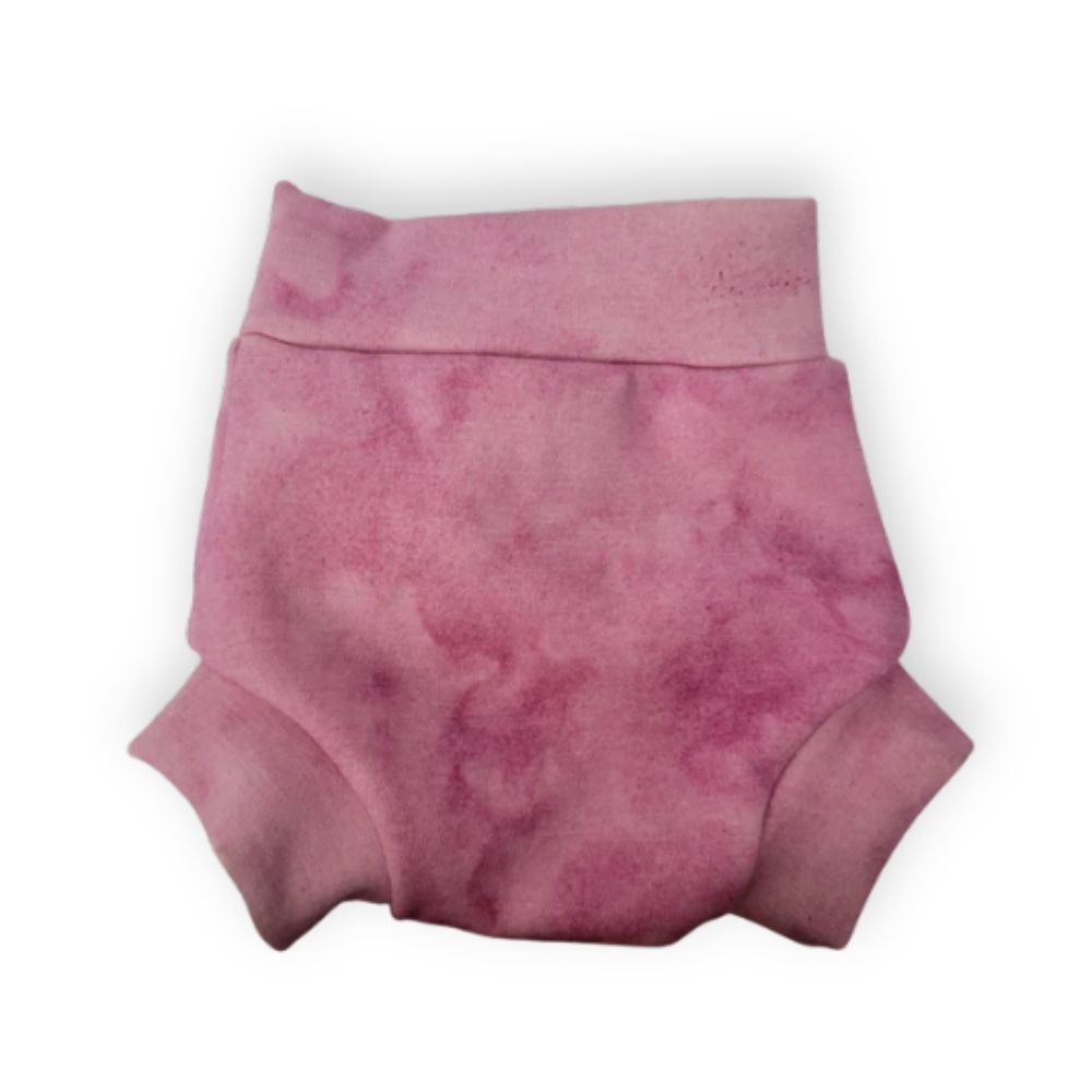 Explorer con rayas grandes rosa y bayas de Saskatoon