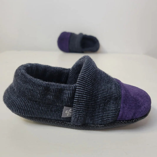Grippy Slipper Sole cut with digital printable slipper pattern