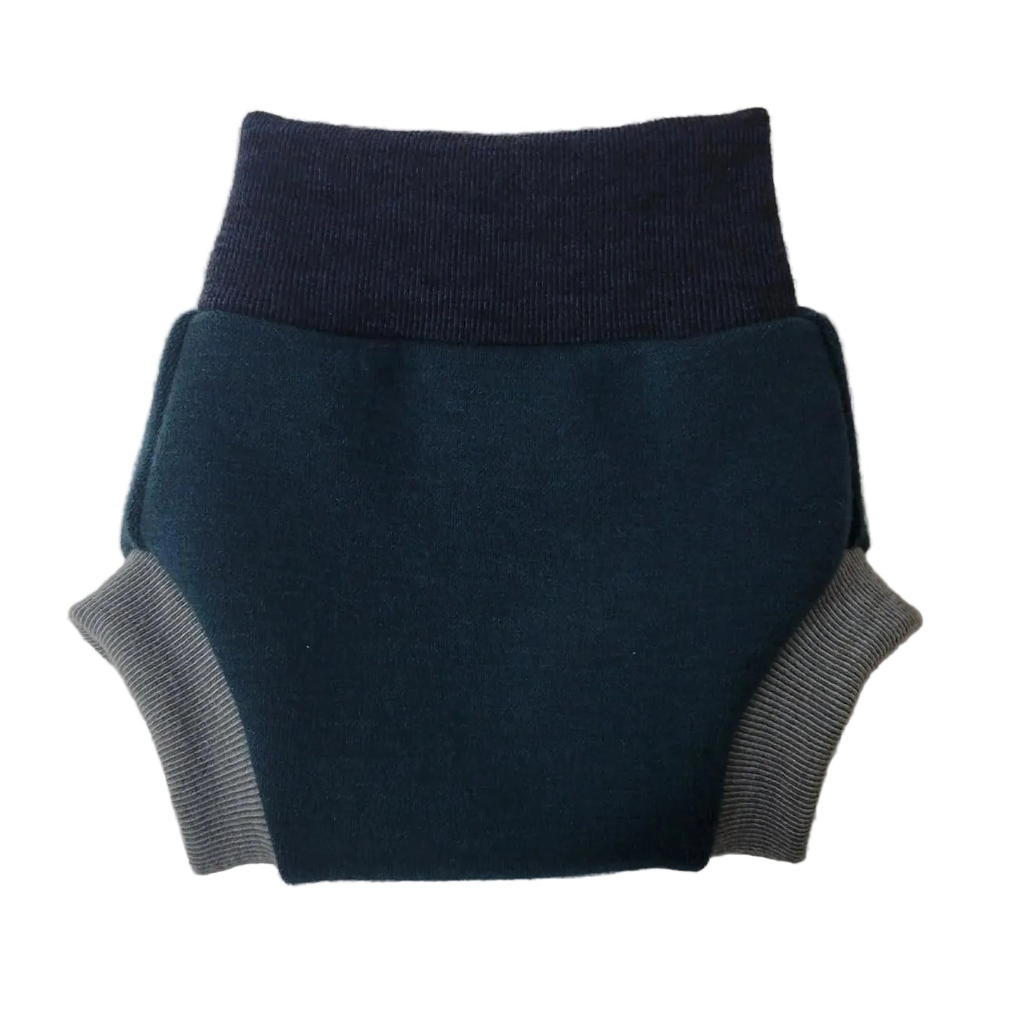 Traditional Small Peacock Noir, Striped Navy and Striped Wooly Lambs Ear