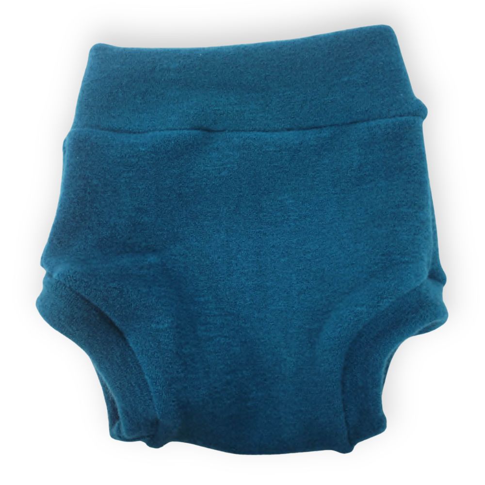 Traditional Large Brushed Knit Blue Dart
