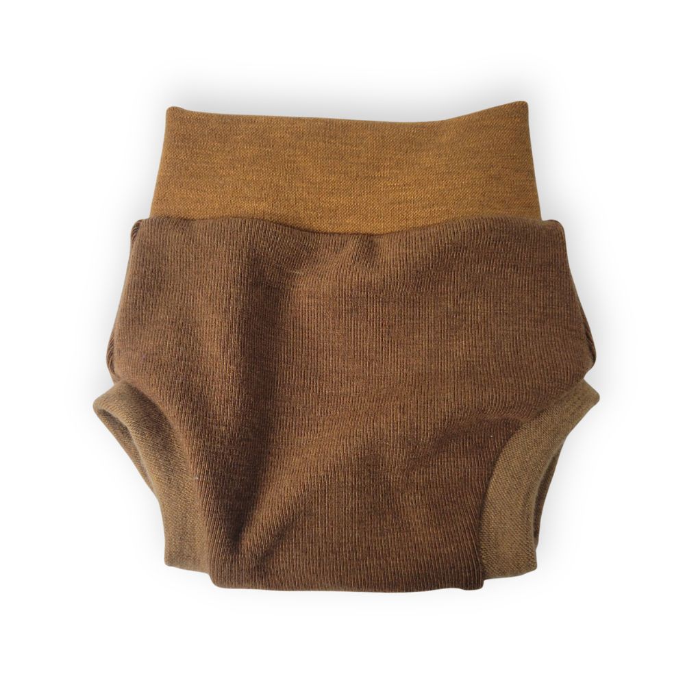 Traditional Medium Striped Puppy Tails, Melange Golden Bear, & Melange Saddlewood