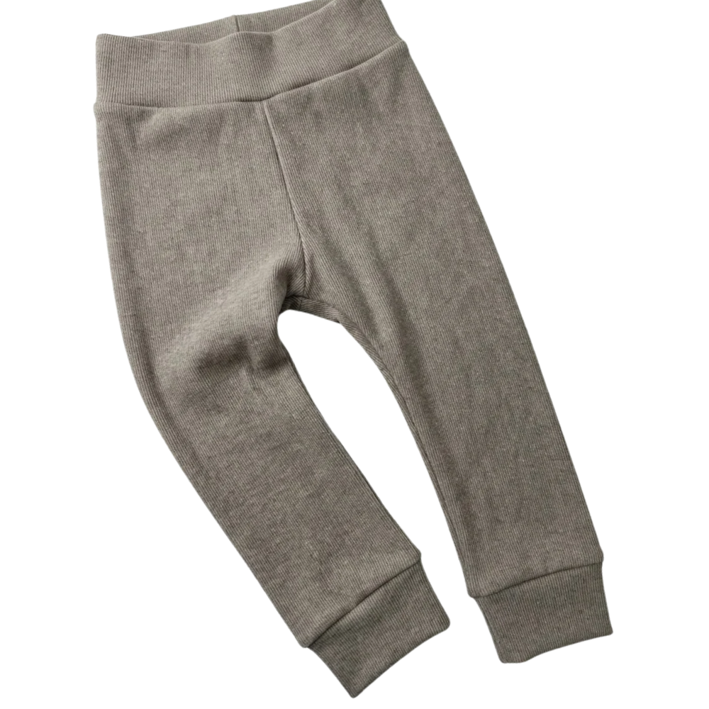 Joggers 2T HW Striped Weathered Sand