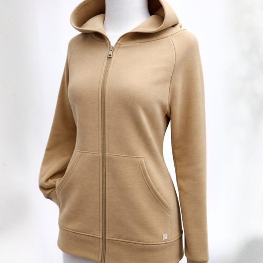 Sudadera con capucha con cremallera