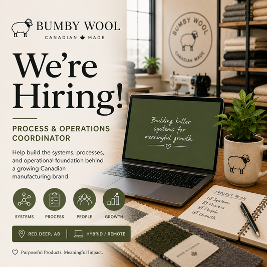 Careers at Bumby Wool: Process & Operations Coordinator