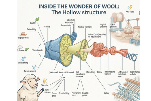 What Makes Wool Warm (And Why It Also Works in Summer)
