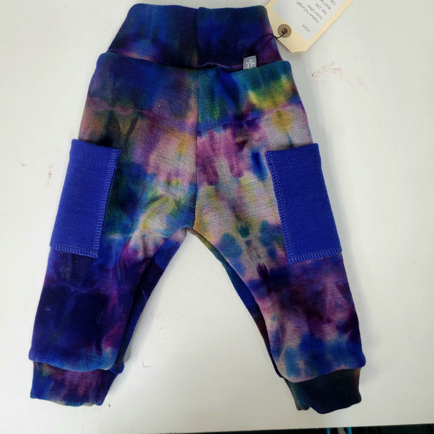 Full Length Euros Cuffed 12M Tie Dye, cargo pockets