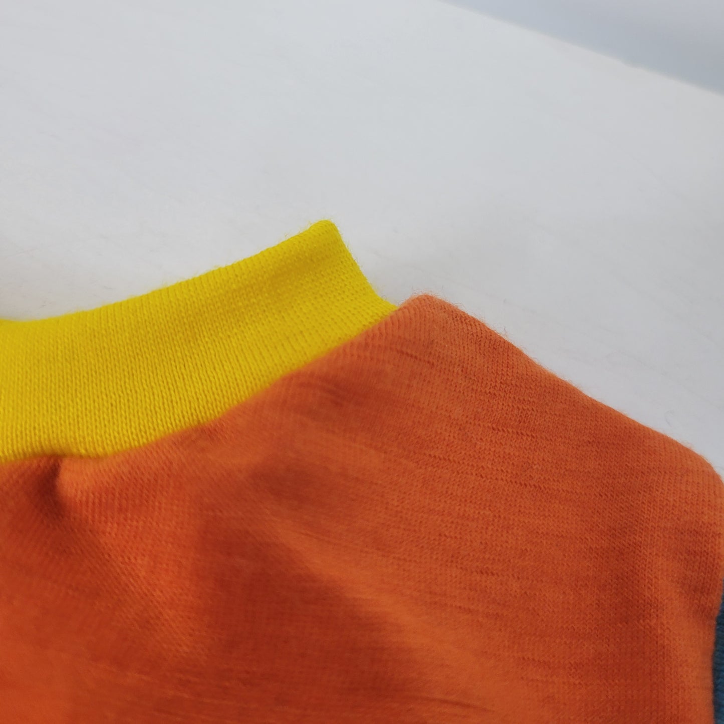 Raglan Tee Toddler 2T Jersey Papaya, Azulite, & Bright Yellow