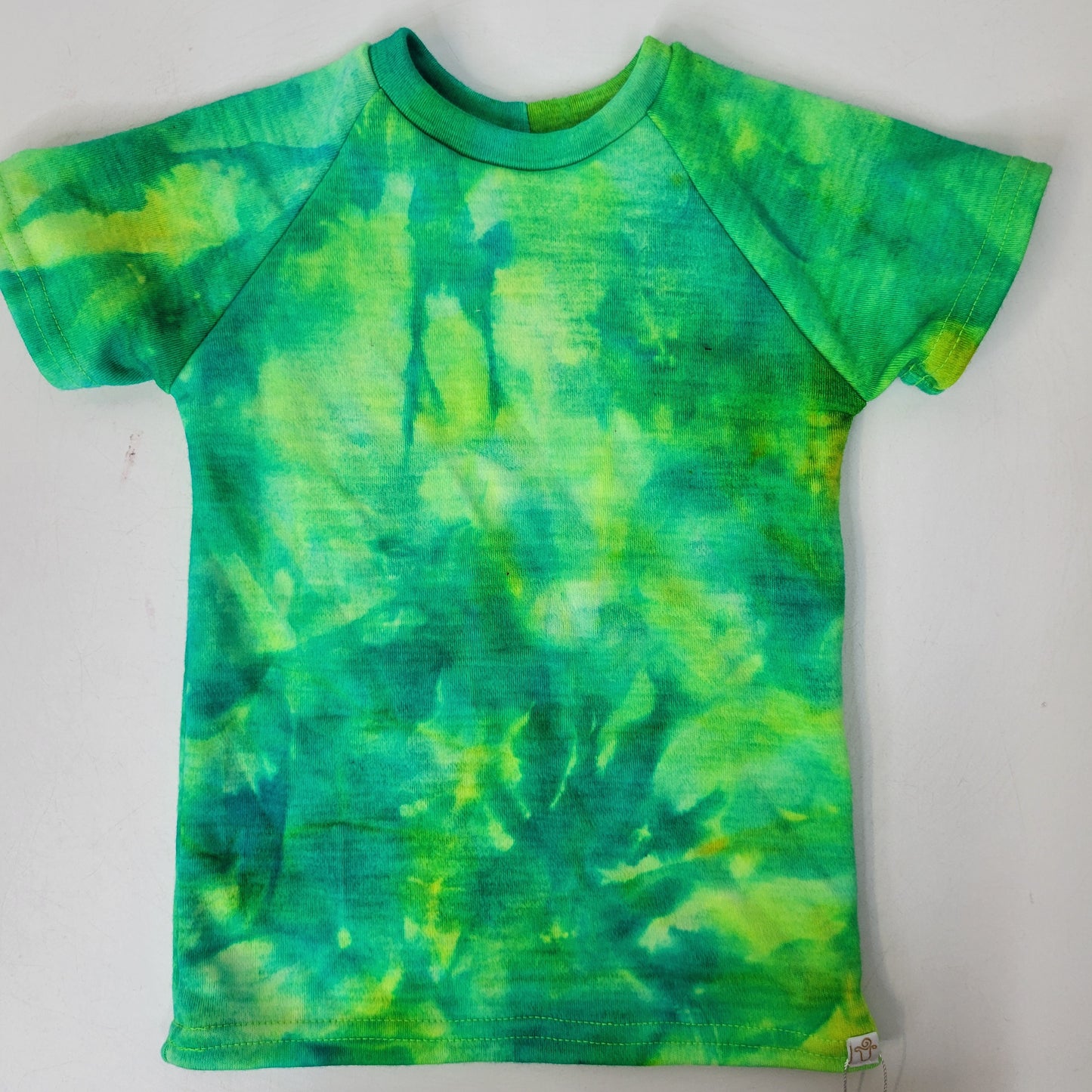 Raglan Tee Toddler 3T Dreamweight Summer Spritz