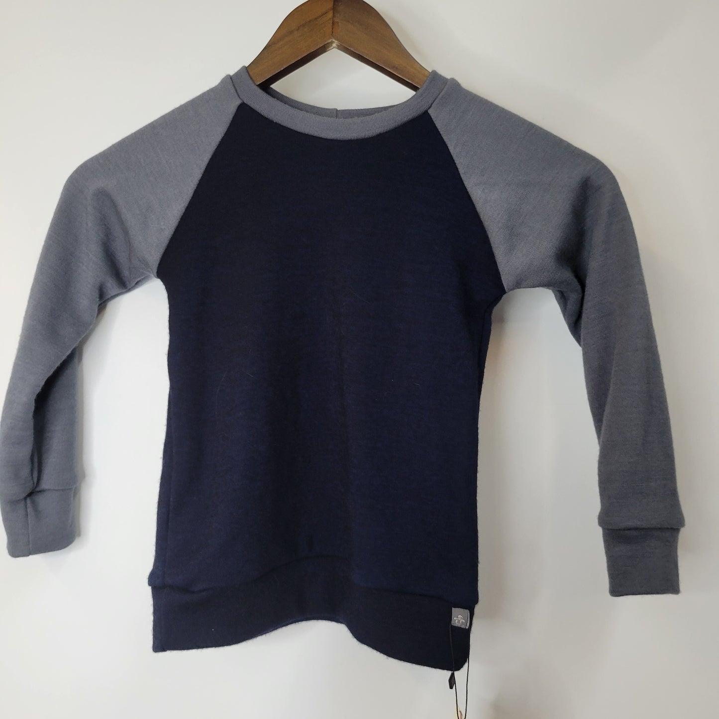 Long Sleeve 4T Dreamweight Navy & Dark Charcoal