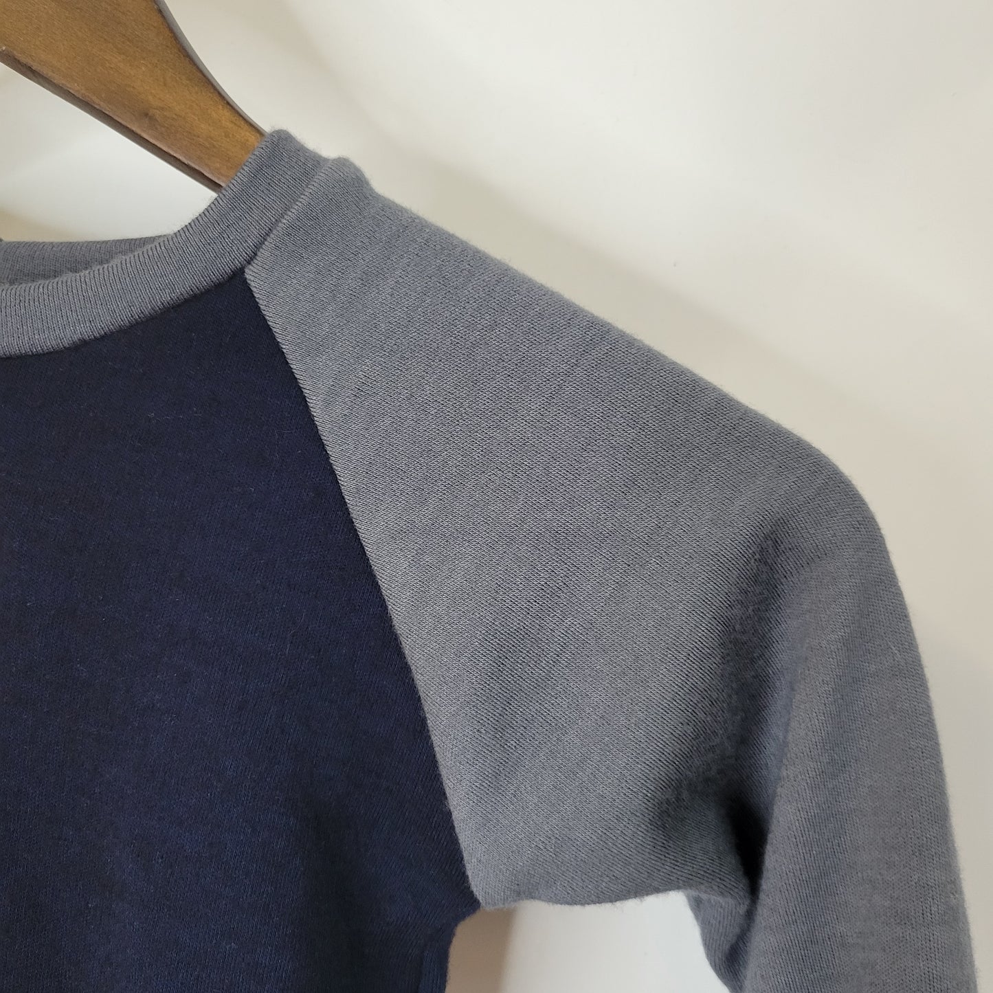 Long Sleeve 4T Dreamweight Navy & Dark Charcoal