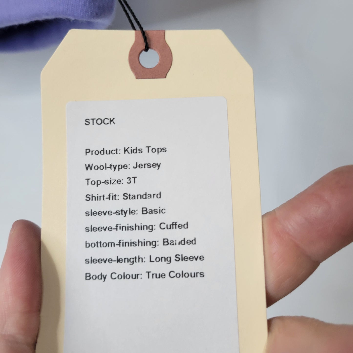 Long Sleeve 3T Jersey True Colours