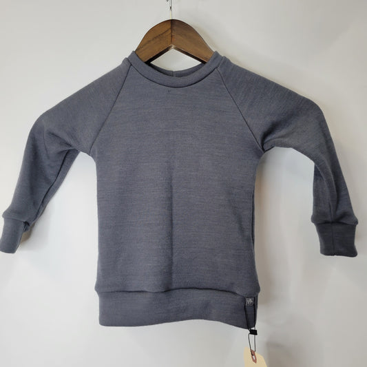Long Sleeve 2T Dreamweight Dark Charcoal