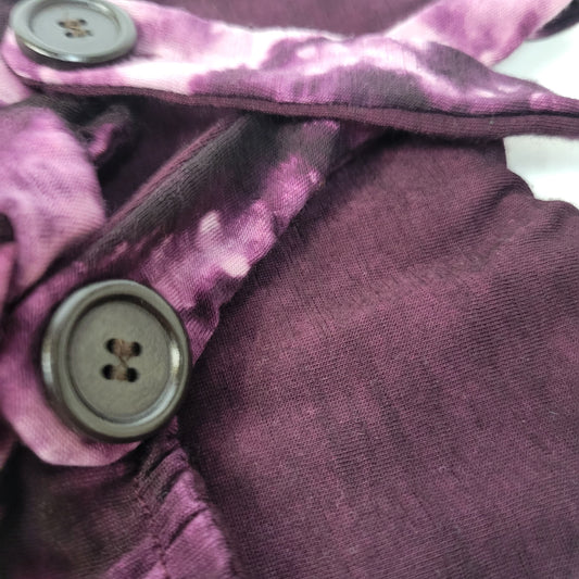 Pinafore Peplum 18M Jersey Cherry Bomb & Burgundy