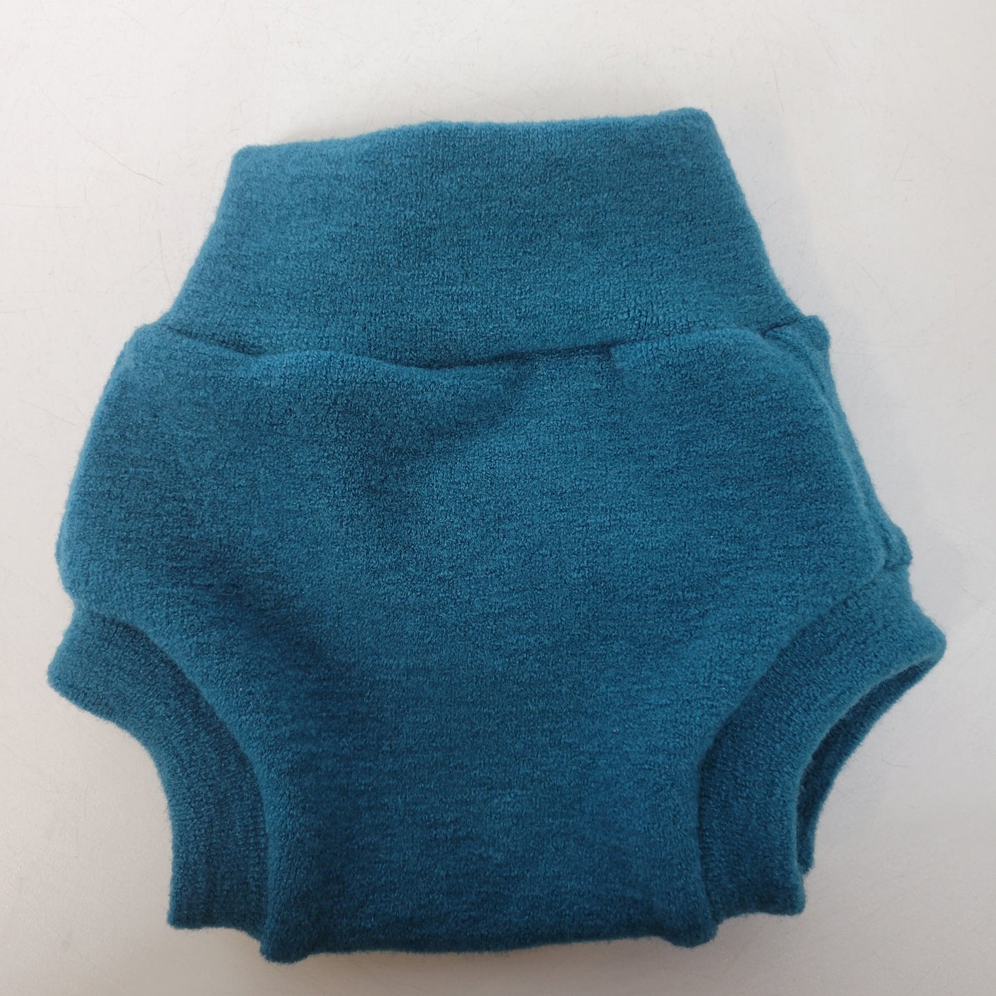 Traditional Small Brushed Knit Teal