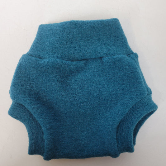 Traditional Small Brushed Knit Teal