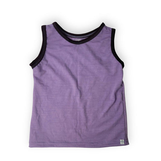 4T Hemmed Tank Jersey Purples