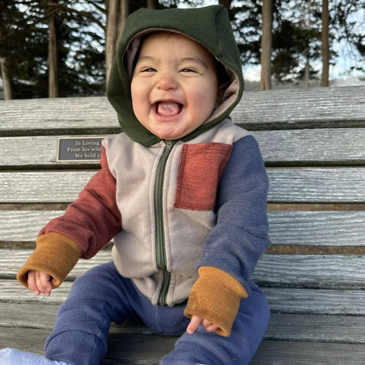 Zippered Hoodie - Baby