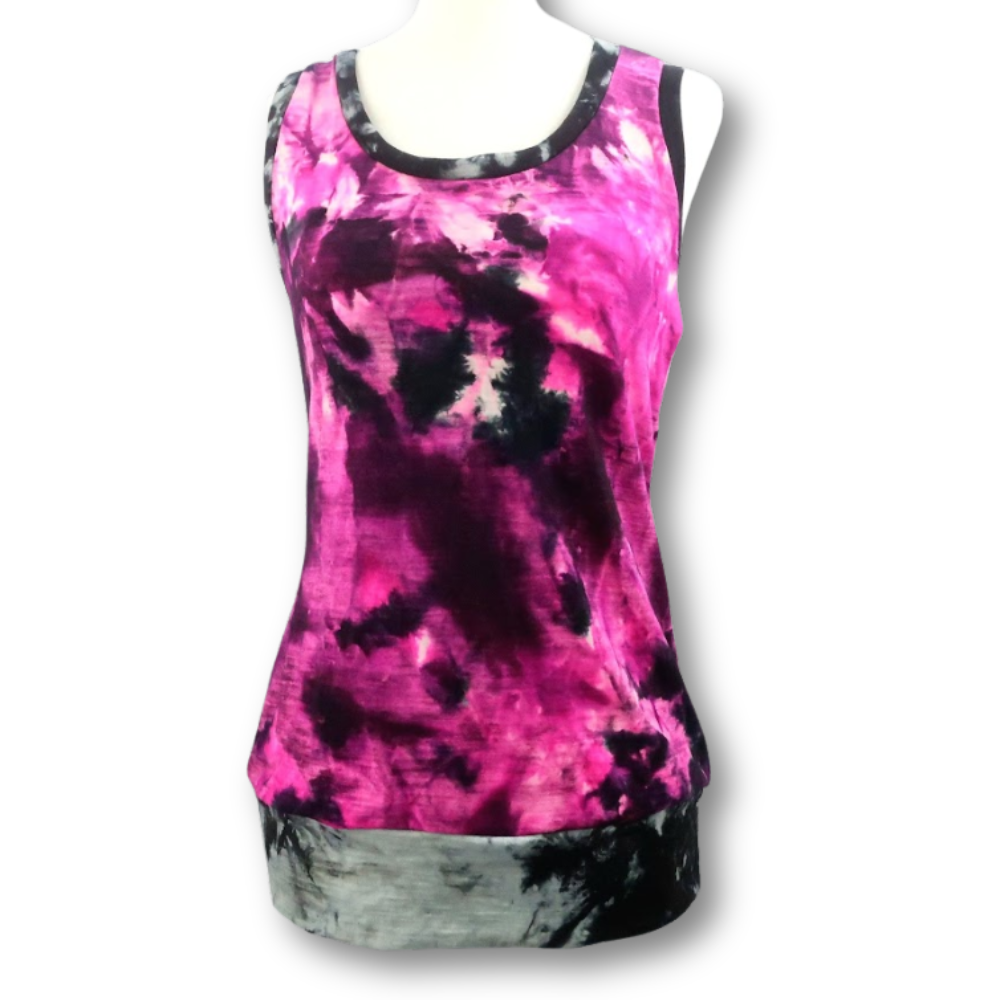 Camiseta sin mangas con bandas