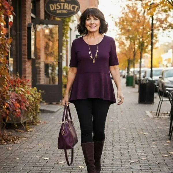 City Chic Peplum Top