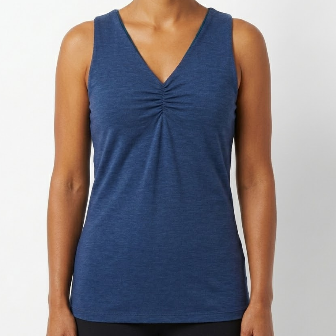 2 Layer Reversible V-neck Tank