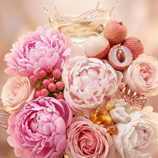 Rose Gold Peony