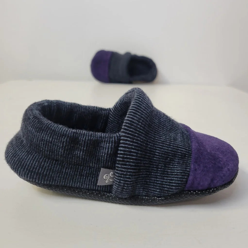 Grippy Slipper Sole cut with digital printable slipper pattern