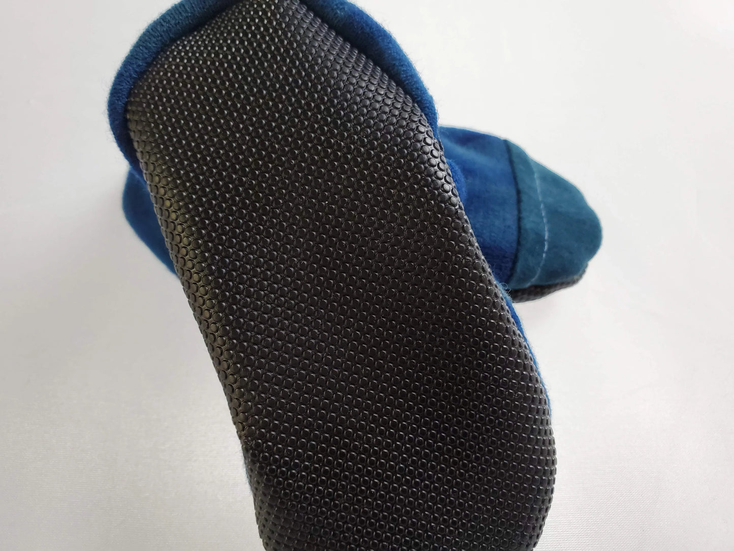 Grippy Slipper Sole cut with digital printable slipper pattern