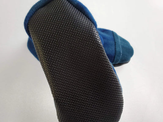 Grippy Slipper Sole cut with digital printable slipper pattern