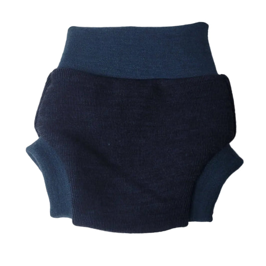 Traditional Small Striped Navy Melange Quiet Cove