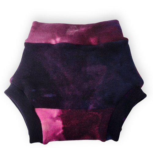 Traditional Large Brushed Knit Purple_Pink Bold