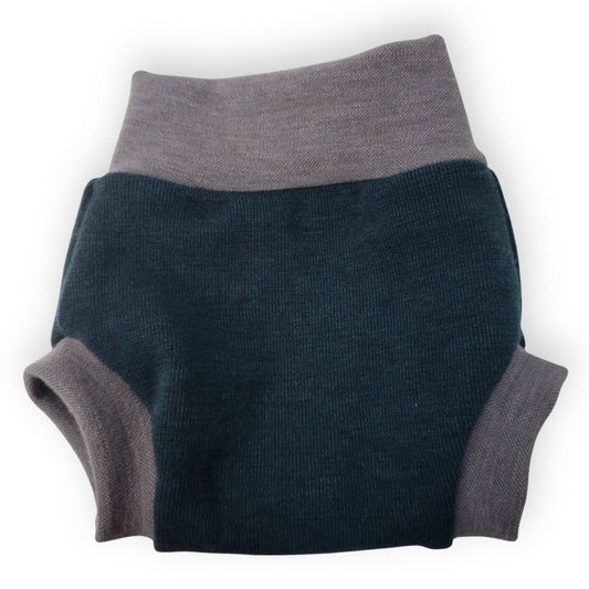 Traditional S HW Striped Deep Water & Melange Charcoal