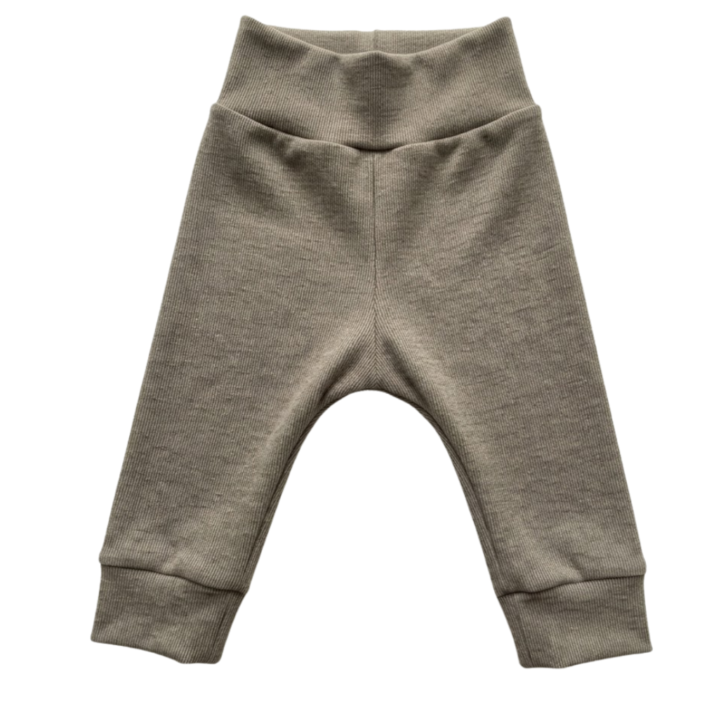 Joggers 12M HW Striped Weathered Sand