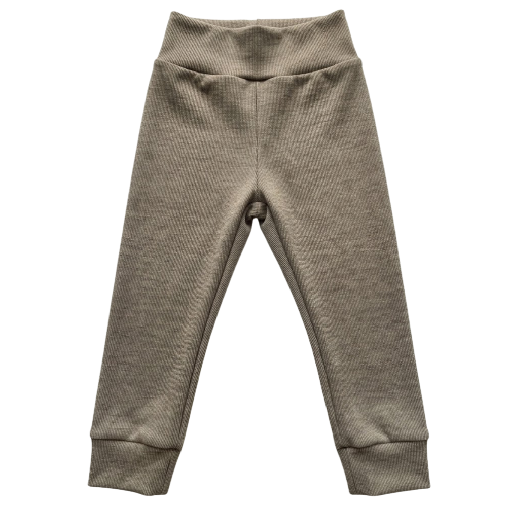 Joggers 18M HW Striped Weathered Sand
