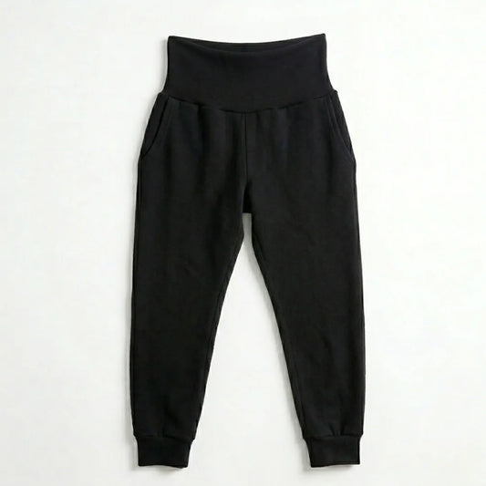 Pantalones jogger con bolsillo y banda para el vientre