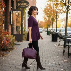 City Chic Peplum Top