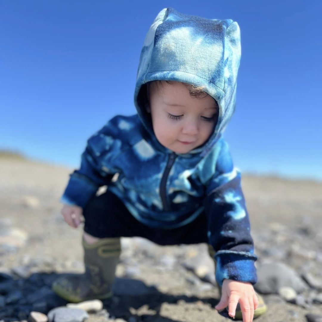 Sudadera con cremallera corta - Bebé