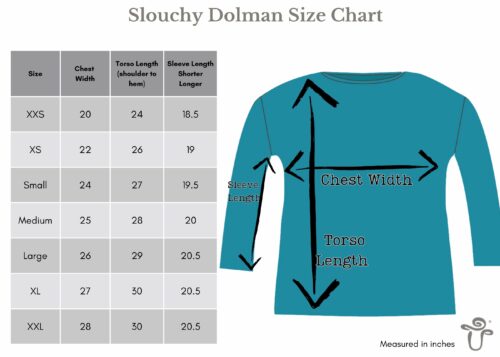 Slouchy Full Length Dolman scaled