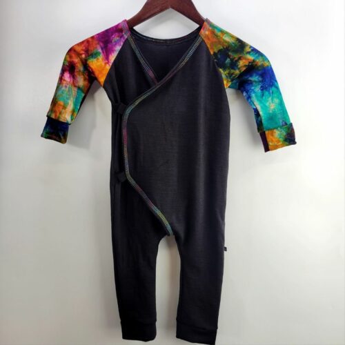 Romper raglan snap 2