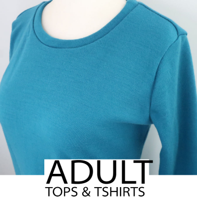 Adult shirts tops